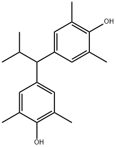 4,4'-(2-methylpropylidene)bis[2,6-xylenol]  Structure