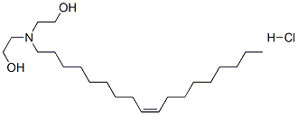 (Z)-2,2'-(octadec-9-enylimino)bisethanol hydrochloride  구조식 이미지