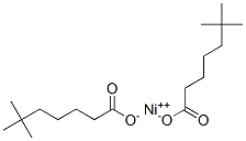 nickel(2+) neononanoate Structure