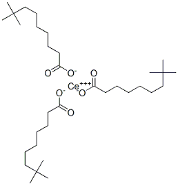 cerium(3+) neoundecanoate Structure