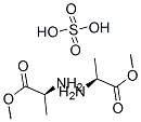 bis(O-methyl-L-alanine) sulphate Structure