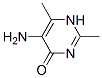4(1H)-Pyrimidinone, 5-amino-2,6-dimethyl- (9CI) 구조식 이미지