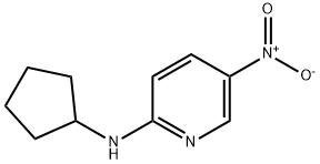 N-cyclopentyl-5-nitropyridin-2-amine Structure