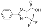 2-PHENYL-4-TRIFLUOROMETHYL-OXAZOLE-5-CARBOXYLIC ACID 구조식 이미지