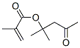 1,1-dimethyl-3-oxobutyl methacrylate Structure