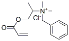 [2-(아크릴로일옥시)-1-메틸에틸]벤질디메틸암모늄클로라이드 구조식 이미지