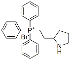 triphenyl[2-(pyrrolidin-2-yl)ethyl]phosphonium bromide Structure