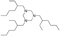 1,3,5-tri(2-ethylhexyl)hexahydro-1,3,5-triazine  Structure