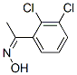 1-(2,3-dichlorophenyl)ethan-1-one oxime Structure