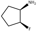 (1R,2S)-2-FluorocyclopentanaMine Structure