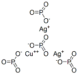 copper(2+) disilver tetrametaphosphate Structure