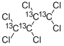 HEXACHLORO-1,3-BUTADIENE (13C4) 구조식 이미지