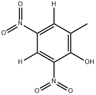 4,6-DINITRO-2-METHYLPHENOL-3,5-D2 Structure