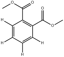 DIMETHYL PHTHALATE (RING-D4) Structure