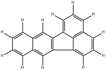 BENZO(K)FLUORANTHENE D12 Structure