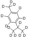 2-(4-메틸페닐)프로판-D14 구조식 이미지