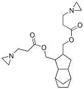 (옥타하이드로-4,7-메타노-1H-인덴디일)비스(메틸렌)비스(아지리딘-1-프로피오네이트) 구조식 이미지