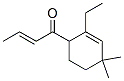 1-(2-ethyl-4,4-dimethyl-2-cyclohexen-1-yl)-2-buten-1-one 구조식 이미지