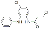 3-클로로-N-[4-클로로-2-(아닐리노)페닐]프로피온아미드 구조식 이미지