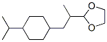 2-[2-[4-isopropylcyclohexyl]-1-methylethyl]-1,3-dioxolane Structure