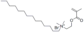 [2-(methacryloyloxy)ethyl]dimethyltetradecylammonium bromide Structure