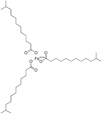 iron(3+) isotridecanoate  Structure