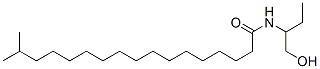 N-[1-(hydroxymethyl)propyl]isooctadecan-1-amide Structure