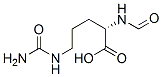 N5-(아미노카르보닐)-N2-포르밀-L-오르니틴 구조식 이미지