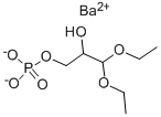 3,3-DIETHOXY-1,2-PROPANEDIOL1-인산바륨염 구조식 이미지