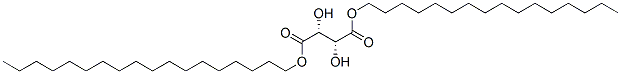 hexadecyl octadecyl [R-(R*,R*)]-tartrate Structure