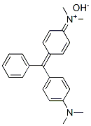 dimethyl[4-[[4-(dimethylamino)phenyl]benzylidene]-2,5-cyclohexadien-1-ylidene]ammonium hydroxide Structure