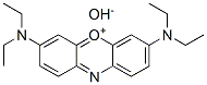 3,7-bis(diethylamino)phenoxazin-5-ium hydroxide Structure