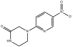 4-(5-nitropyridin-2-yl)piperazin-2-one Structure
