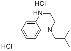 1-ISOBUTYL-1,2,3,4-TETRAHYDRO-QUINOXALINE DIHYDROCHLORIDE Structure