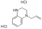 1-ALLYL-1,2,3,4-테트라하이드로-퀴녹살린이염화물 구조식 이미지