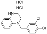 1-(3,4-DICHLORO-BENZYL)-1,2,3,4-TETRAHYDRO-QUINOXALINE DIHYDROCHLORIDE Structure