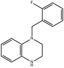 1-(2-FLUORO-BENZYL)-1,2,3,4-TETRAHYDRO-QUINOXALINE DIHYDROCHLORIDE Structure