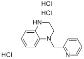 1-PYRIDIN-2-YLMETHYL-1,2,3,4-TETRAHYDRO-QUINOXALINE TRIHYDROCHLORIDE Structure