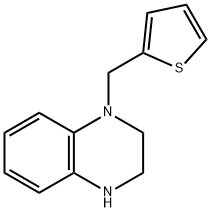 1-티오펜-2-일메틸-1,2,3,4-테트라히드로-퀴녹살린이수염화물 구조식 이미지