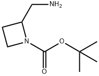 tert-Butyl 2-(aMinoMethyl)azetidine-1-carboxylate Structure
