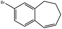 3-BROMO-6,7-DIHYDRO-5H-BENZOCYCLOHEPTENE Structure