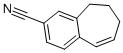 8,9-DIHYDRO-7H-BENZOCYCLOHEPTENE-2-CARBONITRILE Structure