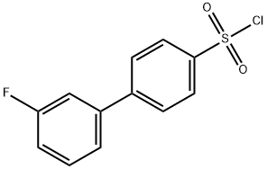 3'-플루오로-비페닐-4-설포닐클로라이드 구조식 이미지