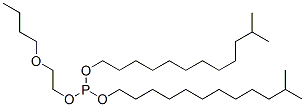 2-butoxyethyl diisotridecyl phosphite Structure