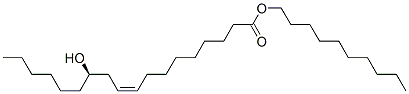 decyl (R)-12-hydroxyoleate Structure