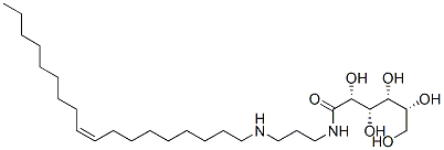 N-[3-((Z)-octadec-9-en-1-ylamino)propyl]-D-gluconamide Structure