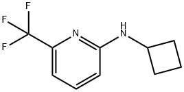 Cyclobutyl-(6-trifluoromethyl-pyridin-2-yl)-amine Structure