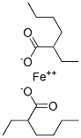 iron bis(2-ethylhexanoate) Structure