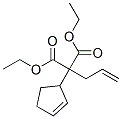 디에틸알릴-2-시클로펜텐-1-일말로네이트 구조식 이미지