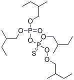 tetrakis(2-methylbutyl) thioperoxydiphosphate Structure